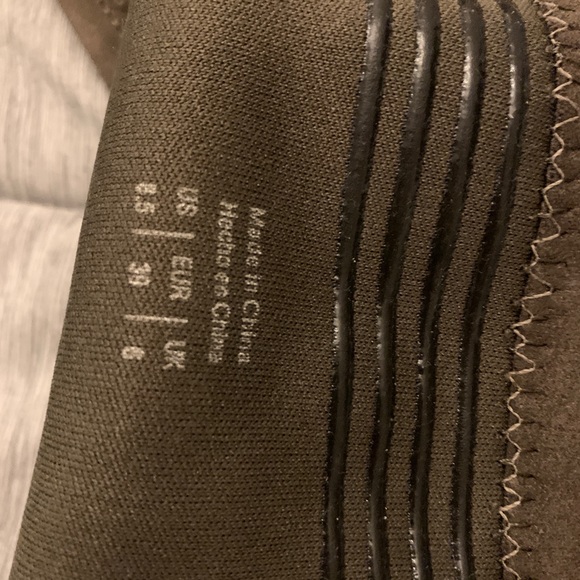 Aldo size 8.5 thigh high olive green boots - Picture 2 of 6